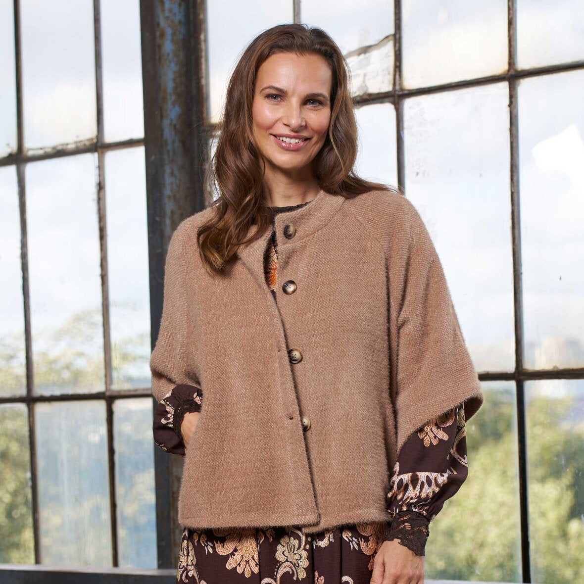 Thunder Jacket in Carmella