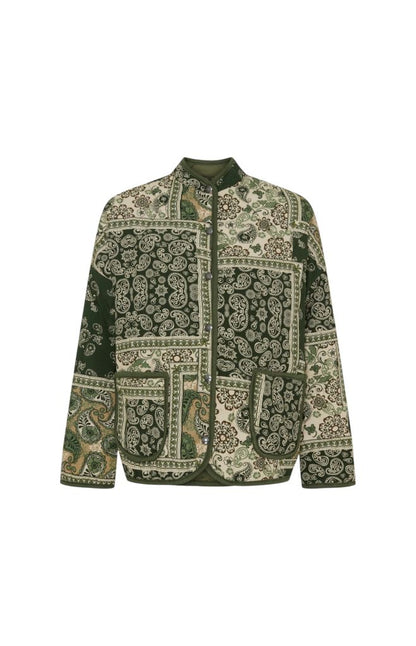 Ariane Jacket in Khaki Paisley