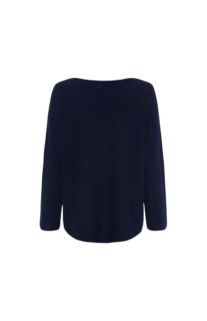 Dagmar Knit Sweater in Navy