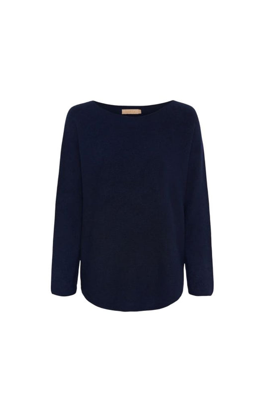 Dagmar Knit Sweater in Navy