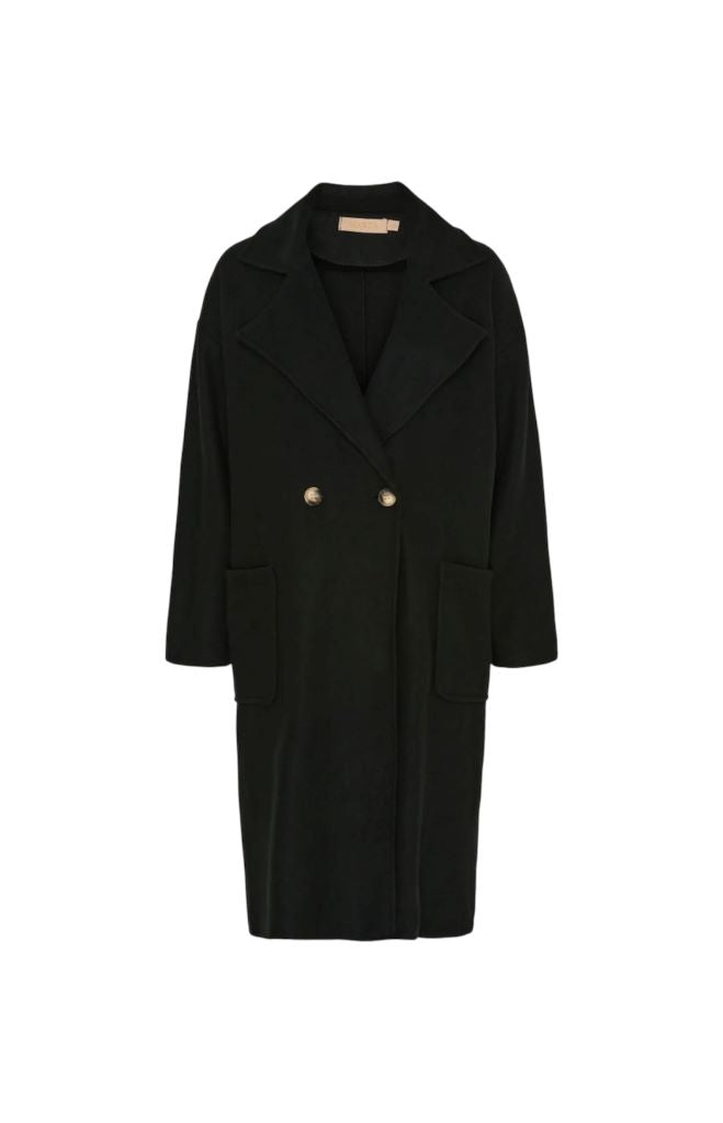 Idalia Coat in Black