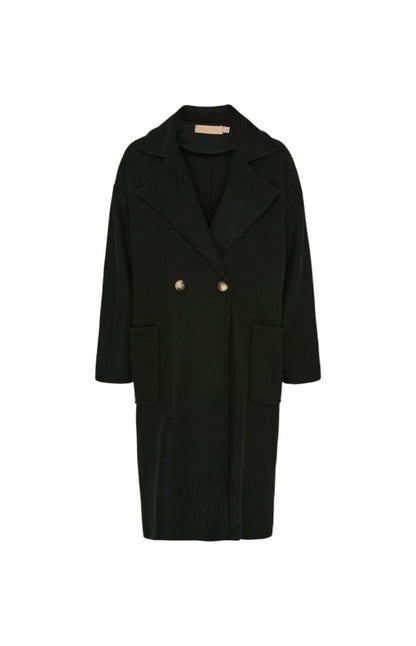 Idalia Coat in Black