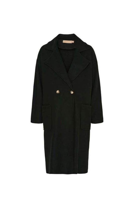 Idalia Coat in Black