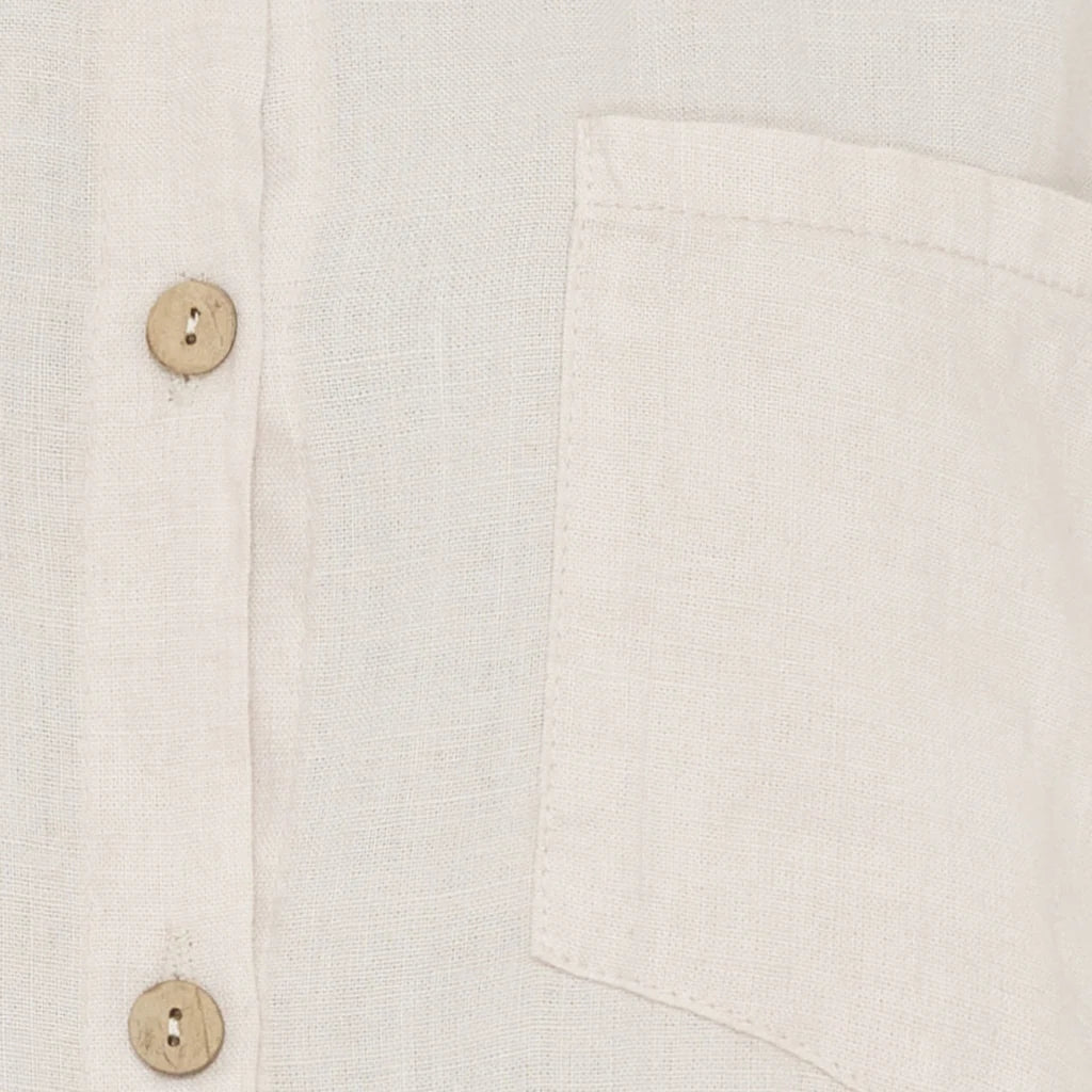 Kiara Linen Shirt in Sabbia