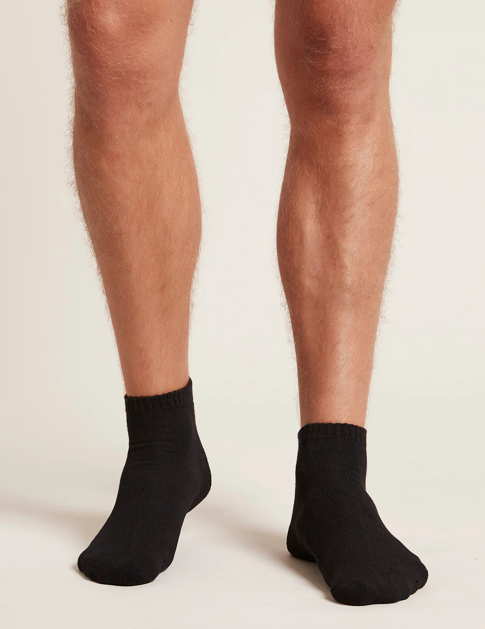 Cushioned Ankle Socks in Black