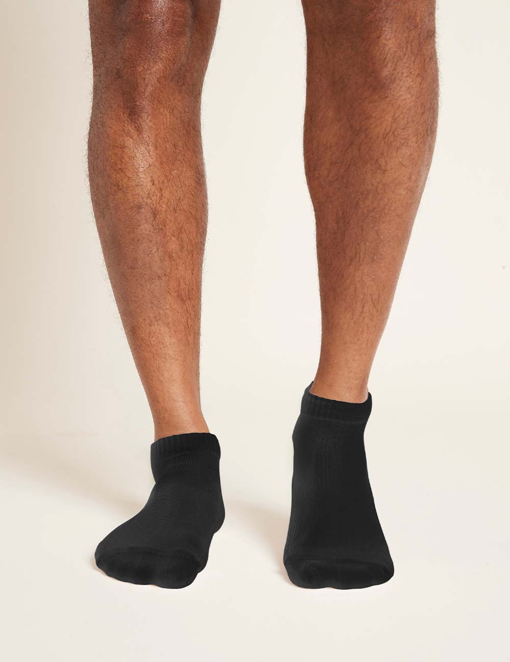 Cushioned Ankle Socks in Black