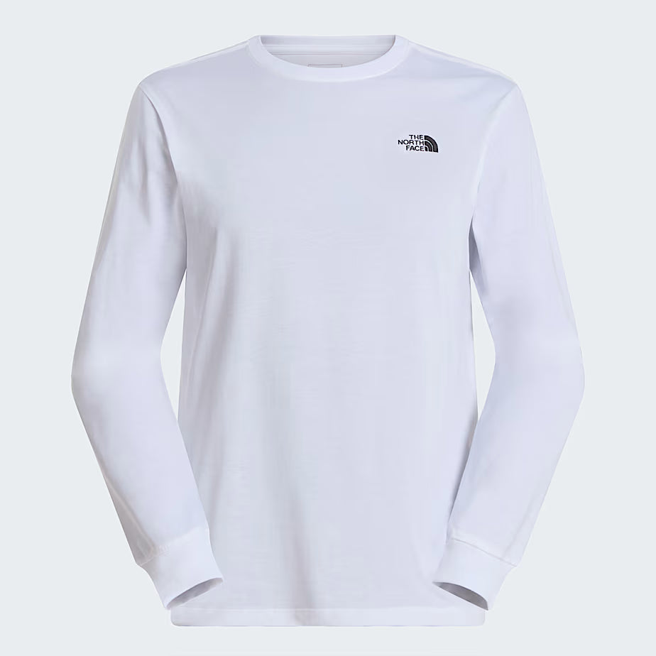 Evolution Simple Dome LS Tee in TNF White