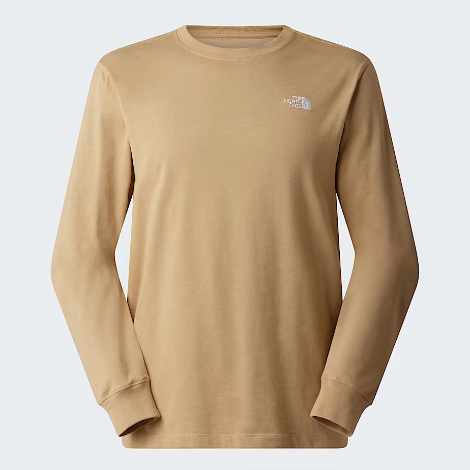 Evolution Simple Dome LS Tee in Khaki Stone