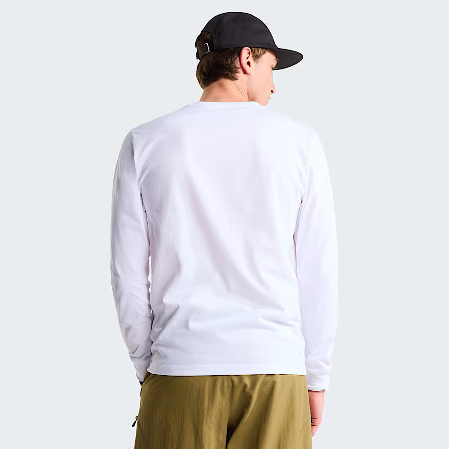 Evolution Simple Dome LS Tee in TNF White