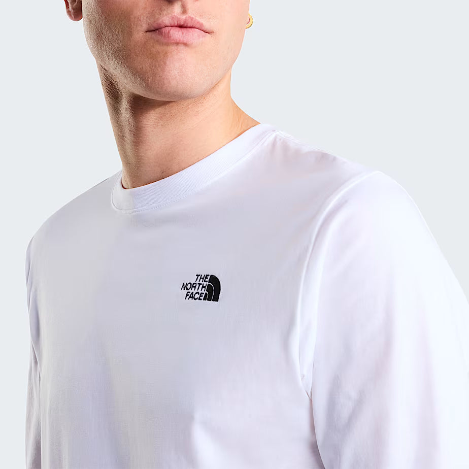 Evolution Simple Dome LS Tee in TNF White