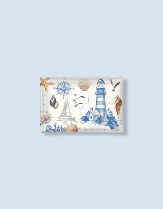 The Shore Glass Soap Dish