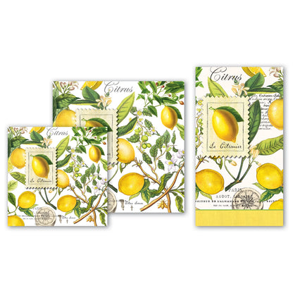 Lemon Basil Luncheon Napkins