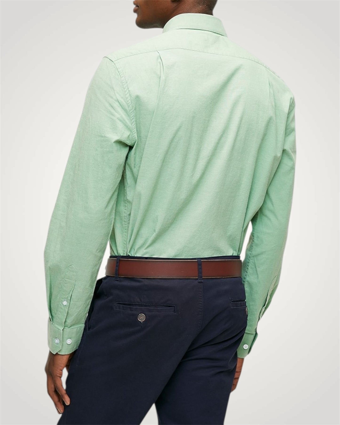 Classic Anchor LS Shirt in Coastal Pine