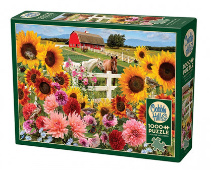 1000 Piece Puzzle- Sunflower Farm