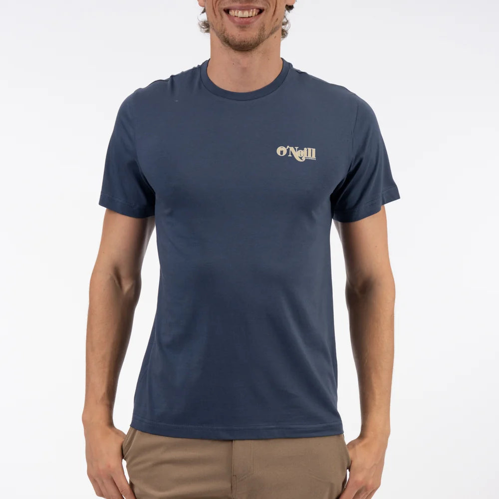 Cali Surf Shop SS Tee in Shady Blue