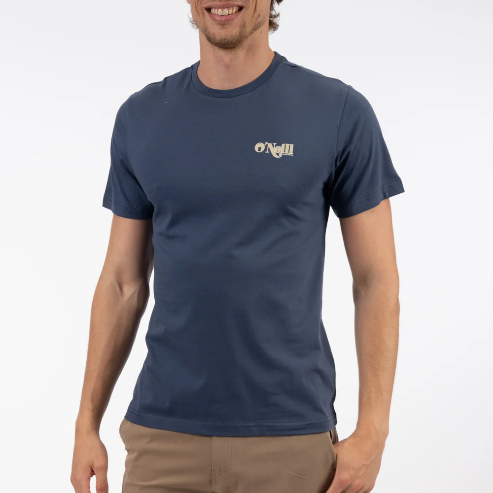 Cali Surf Shop SS Tee in Shady Blue