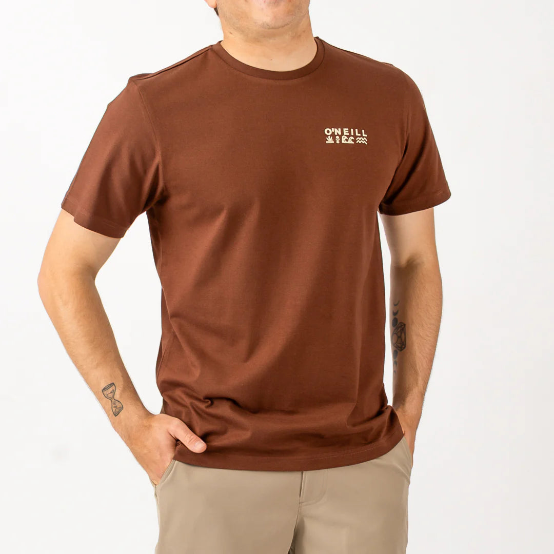 GLPHS SS Tee in Sumac Red