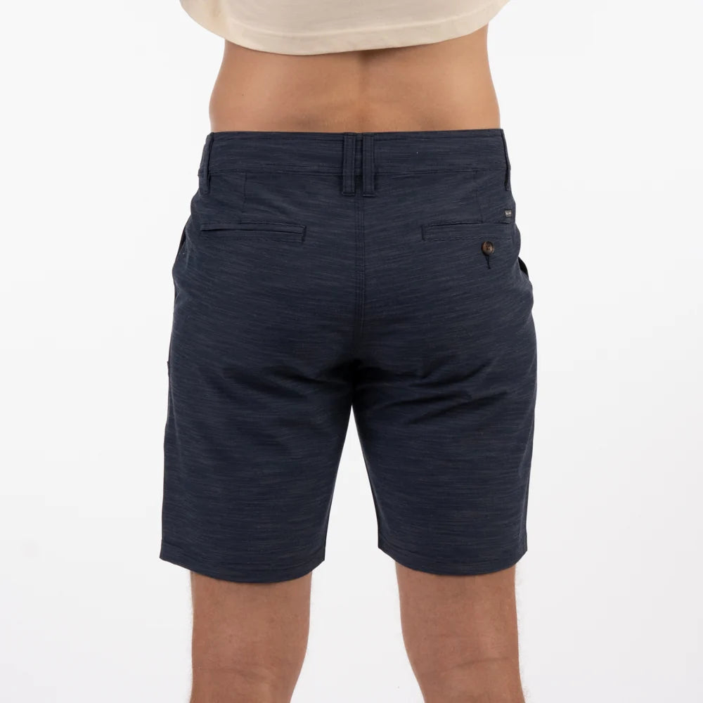 Loaded Heather 19" Shorts in Navy
