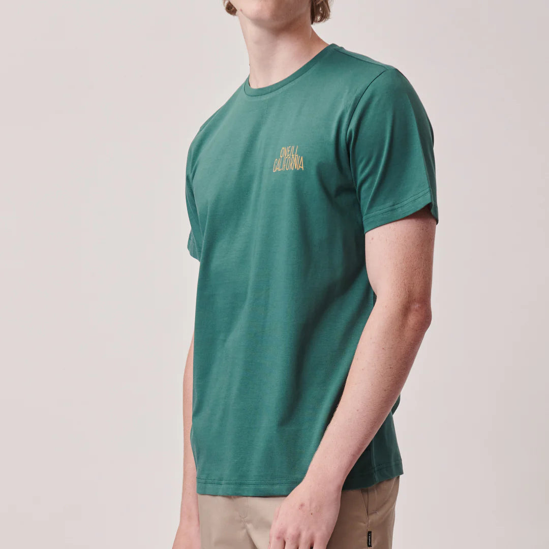 Marathon Tee in Night Green
