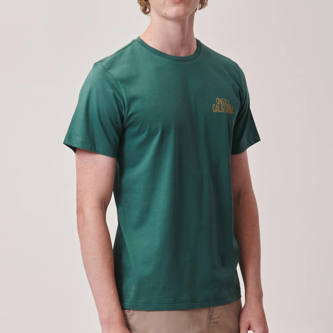 Marathon Tee in Night Green