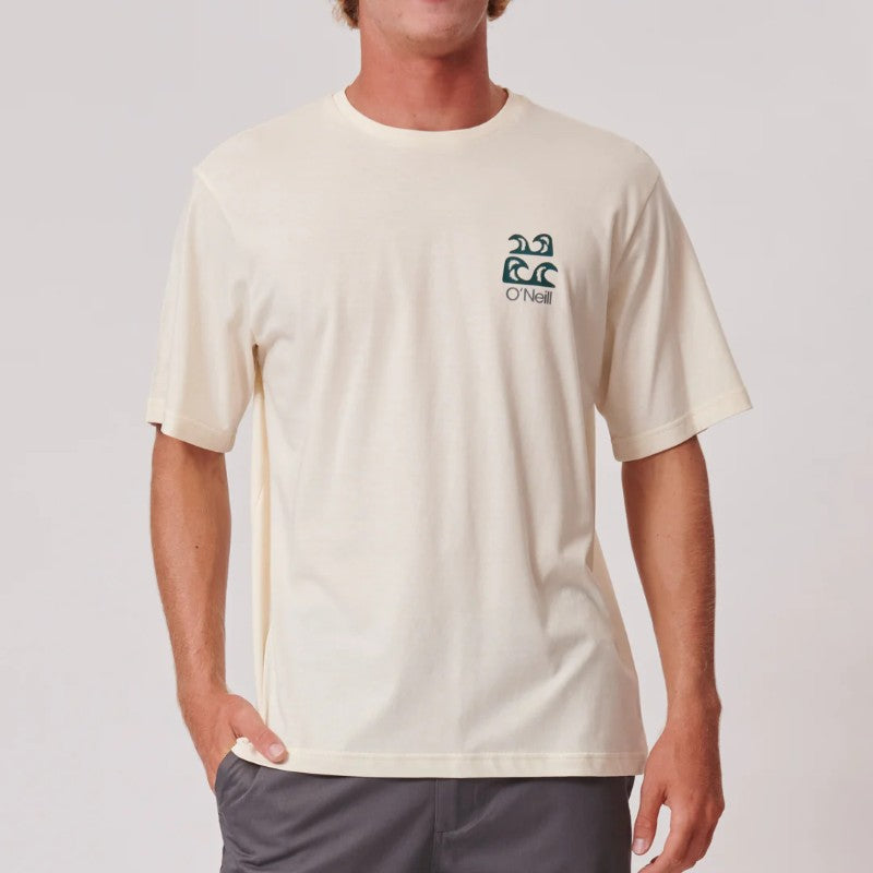 OG Scenic SS Tee in White Dune