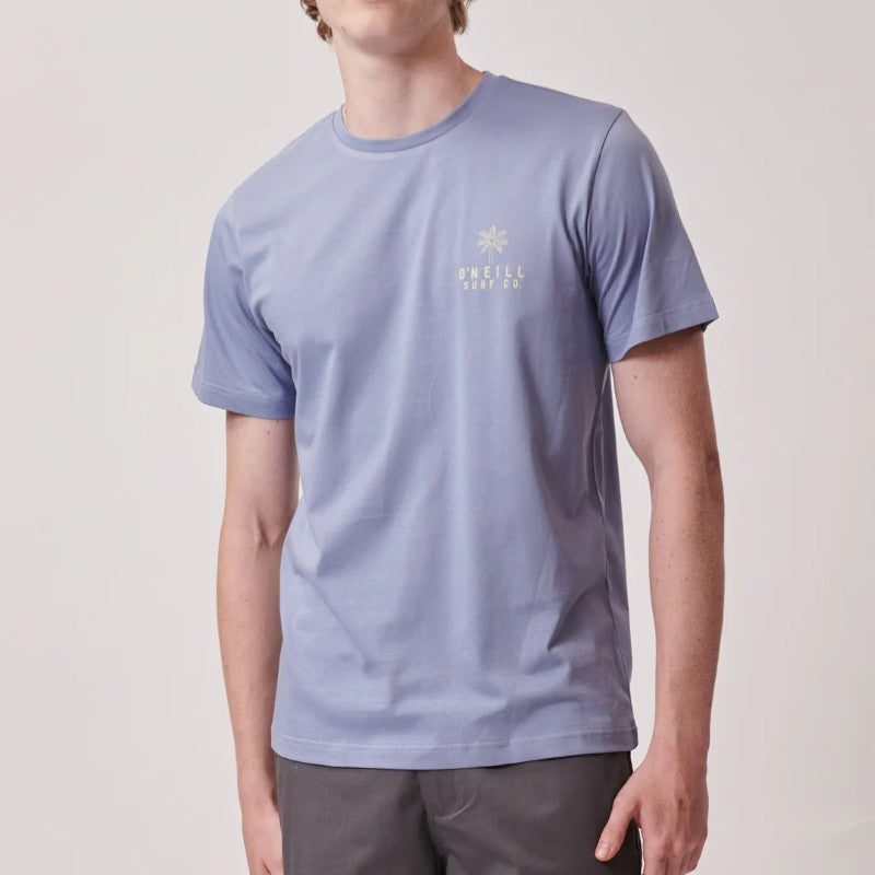 Puzzle Pieces SS Tee in Blue
