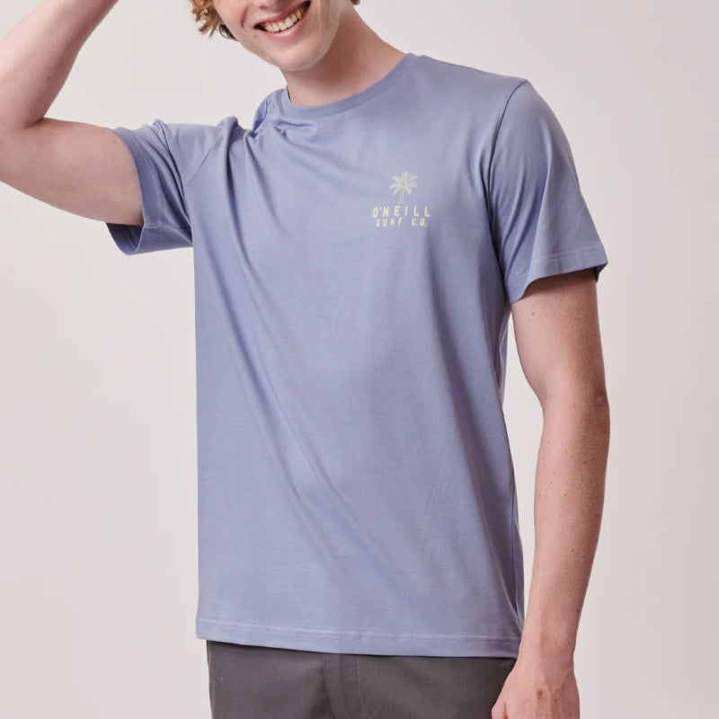 Puzzle Pieces SS Tee in Blue