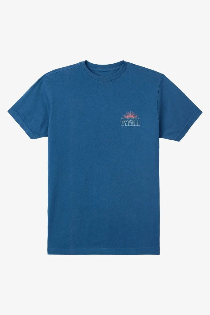 Ray & Waves SS Tee in Blue