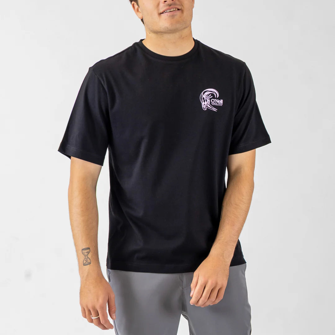 Surf Shop SS Tee in Black