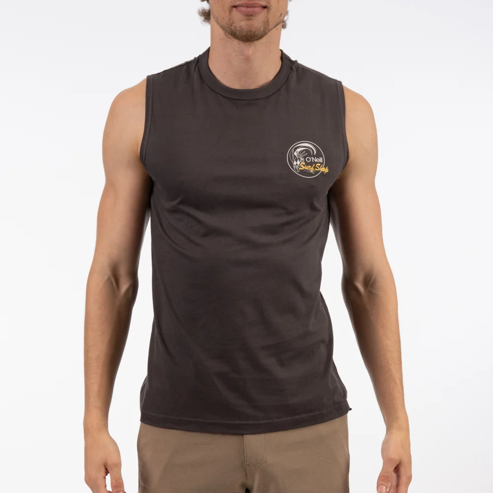 Surf Shop Vest in Asphalt Grey
