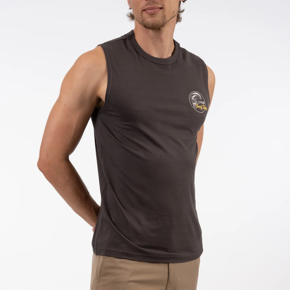 Surf Shop Vest in Asphalt Grey