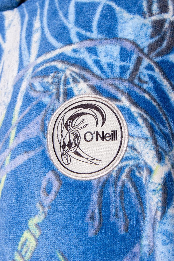 Swell Hood Poncho in Blue