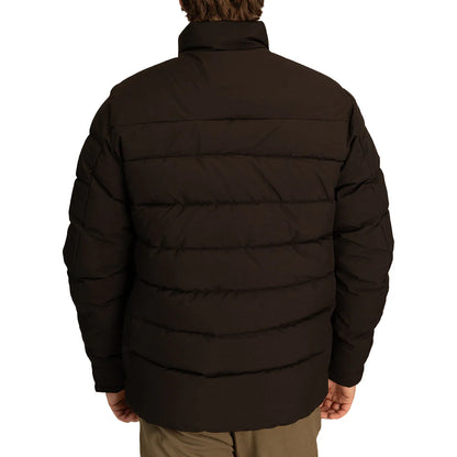 Trip Puffer Jacket in Black