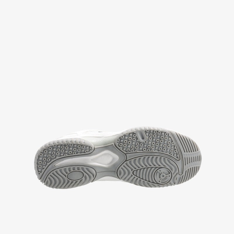 Game Court Shoe in White / Navy