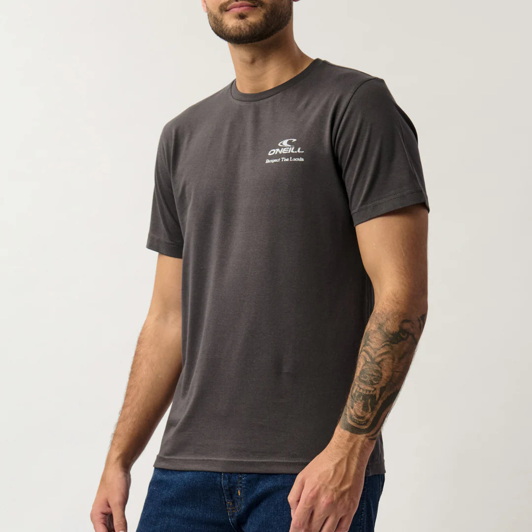 Tuxedo Surf Tee in Asphalt Grey
