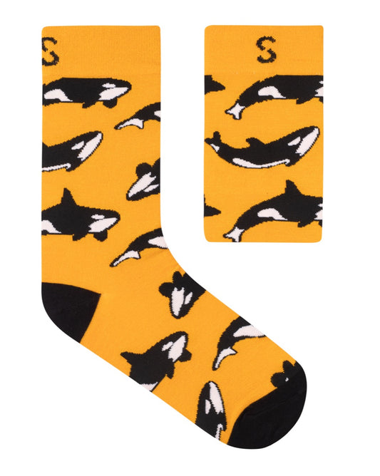 Bamboo Orcas Socks