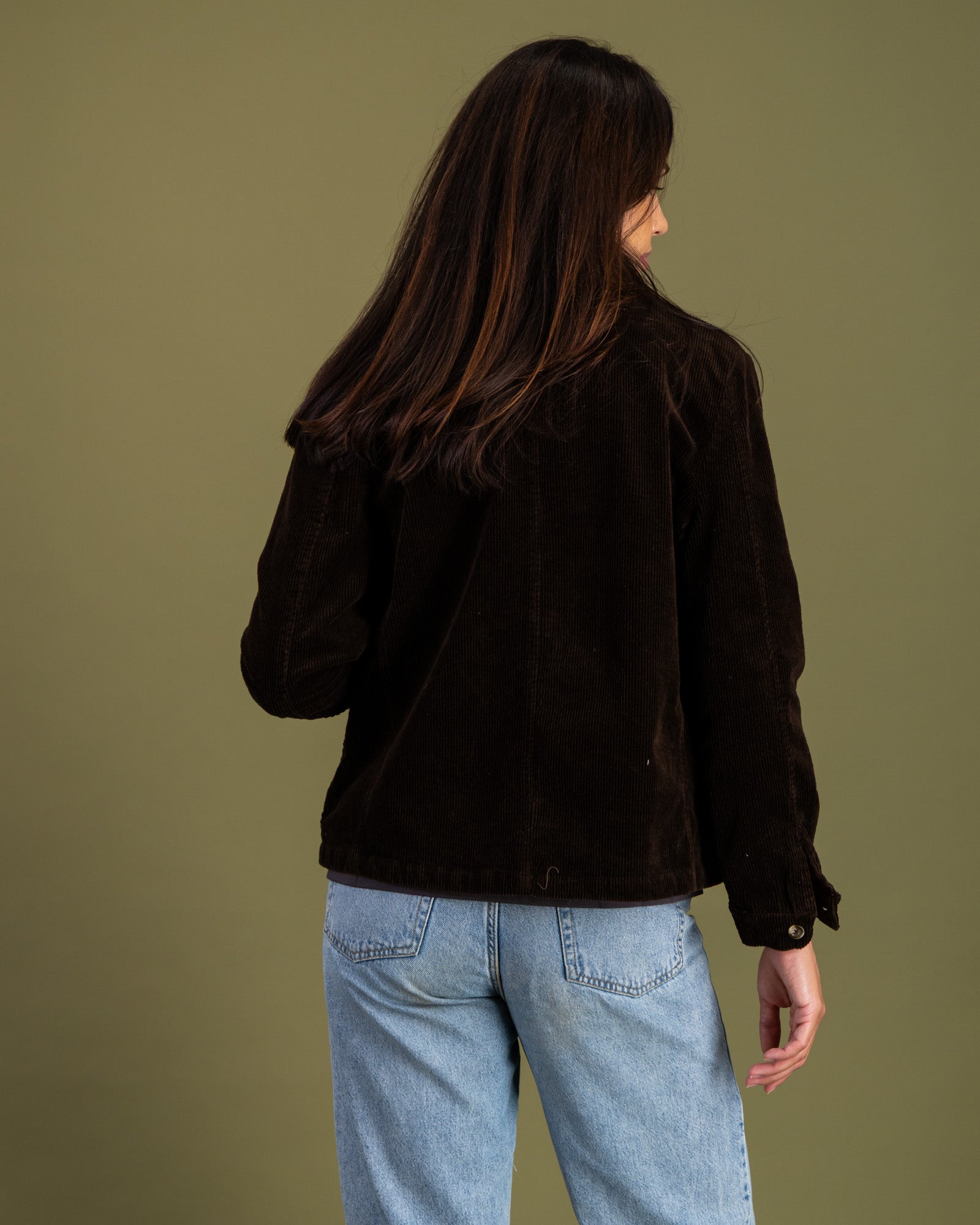 Corduroy Jacket in Mole