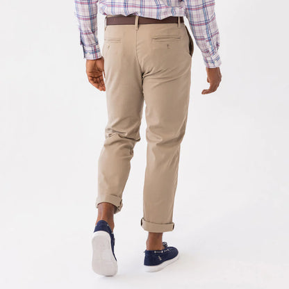 Classic Fit Khaki Deck Pant