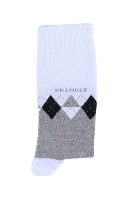 Argyle Grey Socks