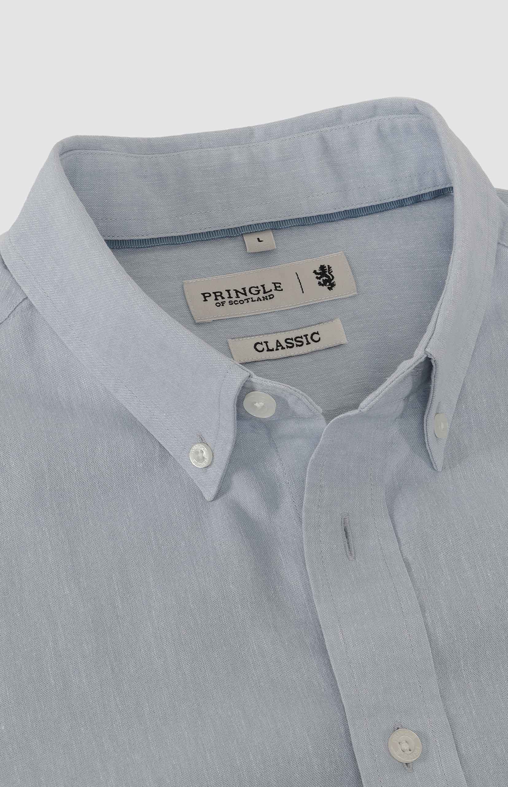 Barry Cotton-Linen Classic SS Shirt