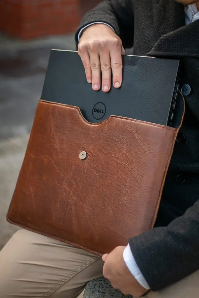 Simon Leather Laptop Sleeve