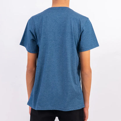 Locked Up Small Tee in Poseidon Melange