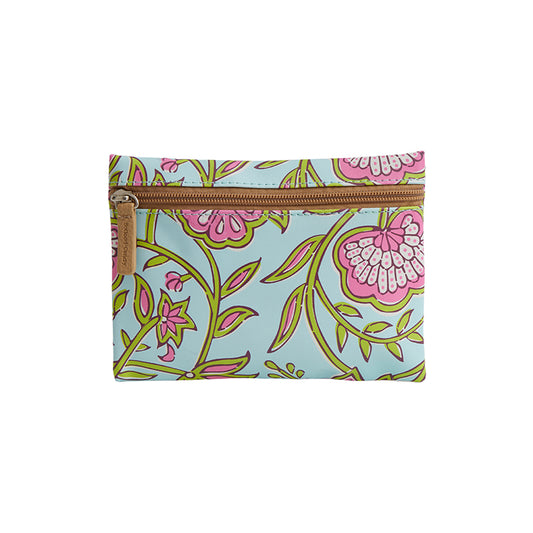 Coin Purse in Indian Floral