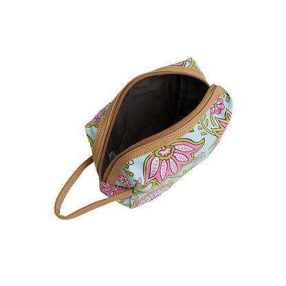 Toiletry Bag in Indian Floral