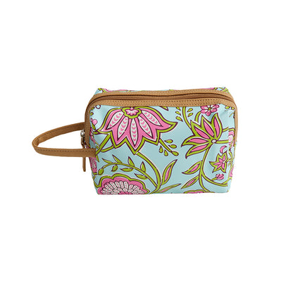 Toiletry Bag in Indian Floral