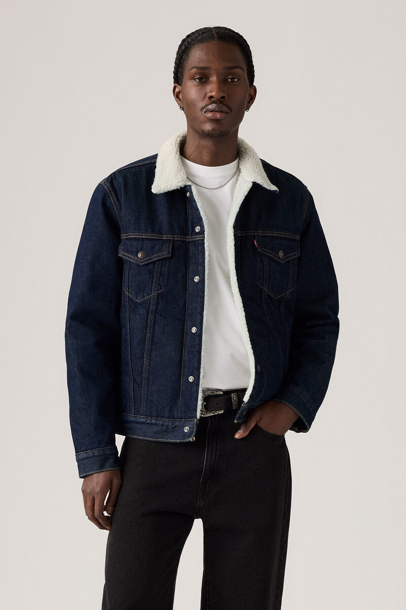 Type 3 Sherpa Jacket in Give It A Rinse