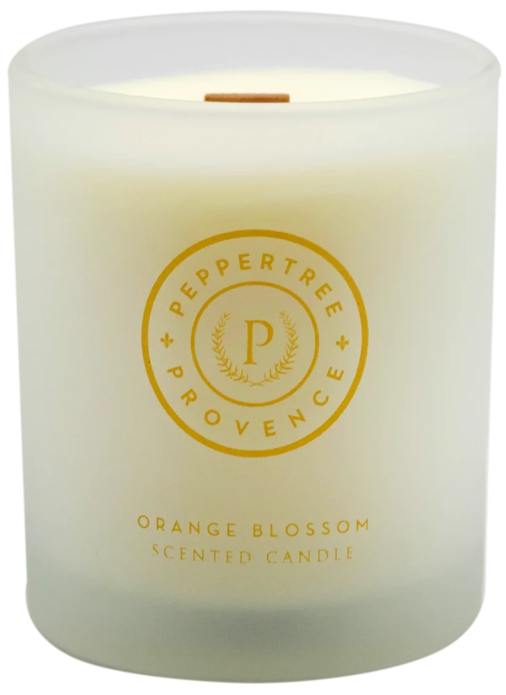 Provence Orange Blossom Wooden Wick Candle