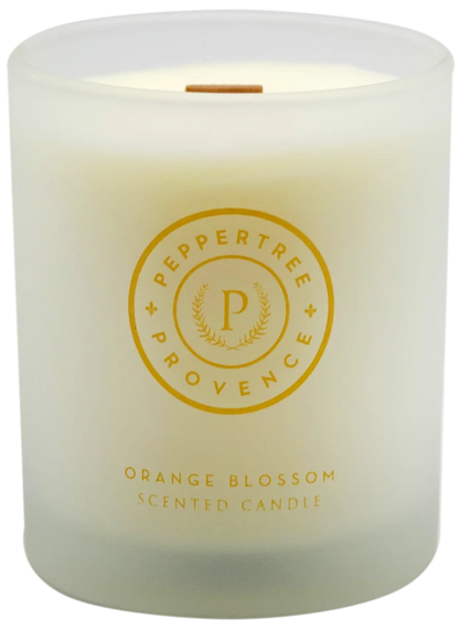 Provence Orange Blossom Wooden Wick Candle