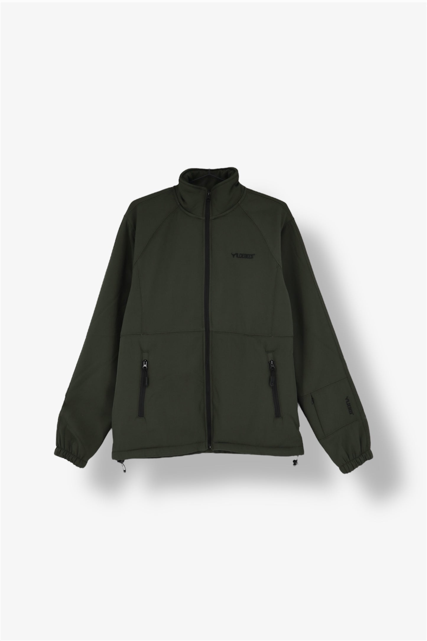 Teddy Bonded Softshell Jacket in Olive