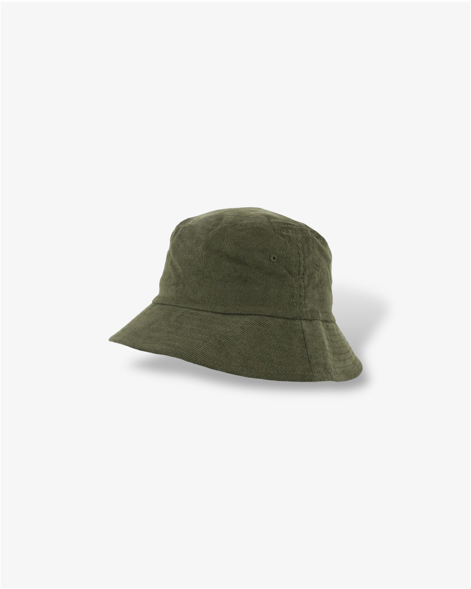 Corduroy Bucket Hat in Olive